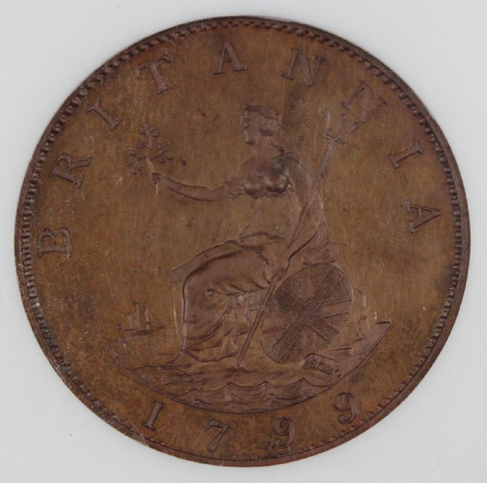 Great Britain. 1799 Halfpen... image