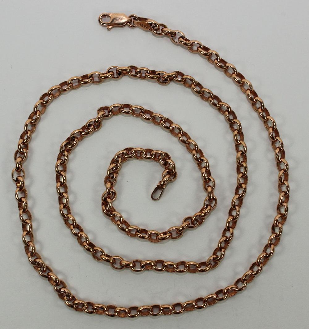 Link Chain in 9ct Yellow Gold image