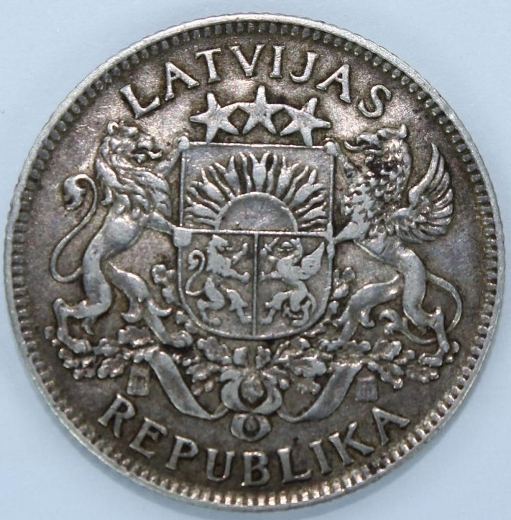 Latvia 1924 1 Lats about Ex... image