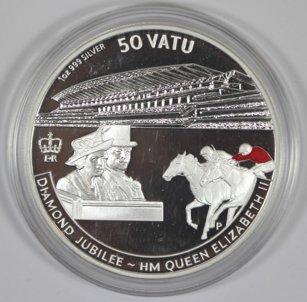 Vanuatu 2001 'QEII Diamond ... image