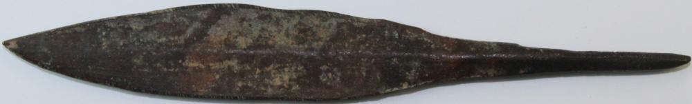 Bronze Arrowhead with leaf ... image