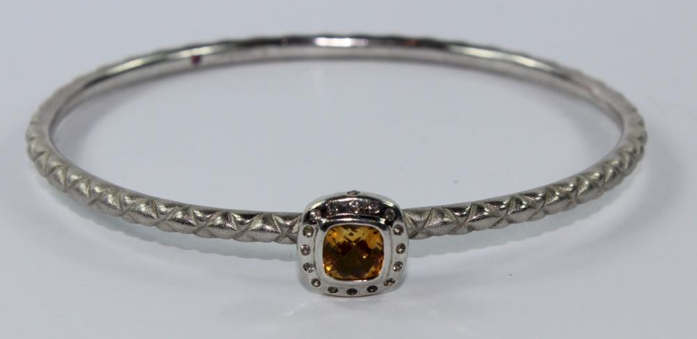 Ornate Bangle in Sterling (... image