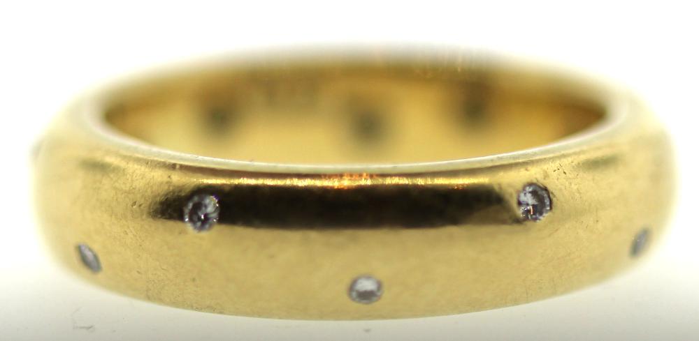 Heavy Yellow Gold Band in 1... image