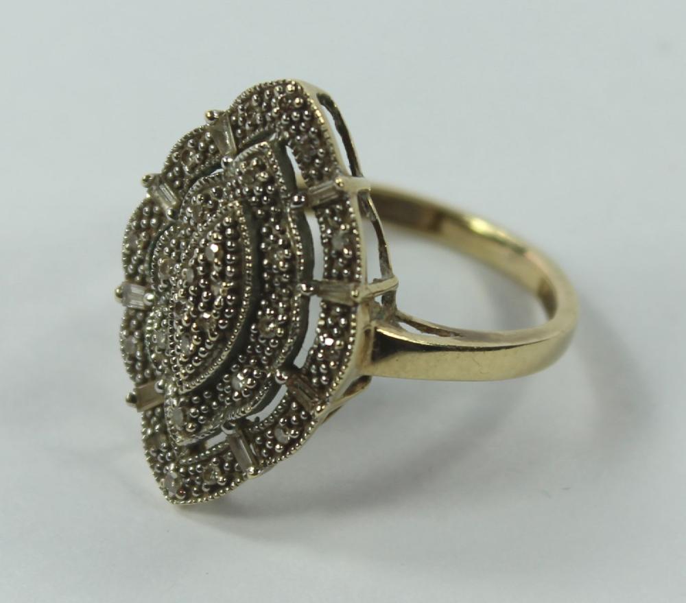 Diamond-encrusted Ring in 9... image