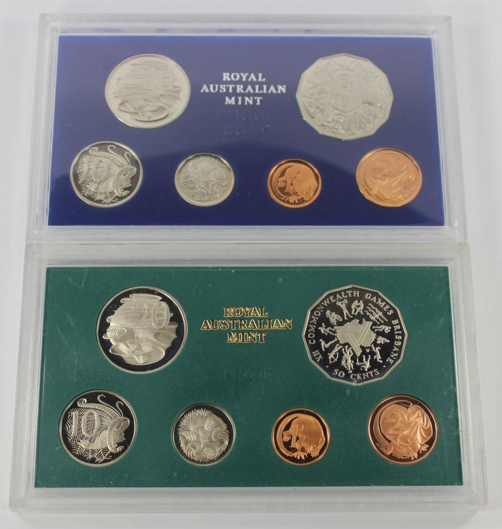 Australia 1981 & 1982 Proof... image