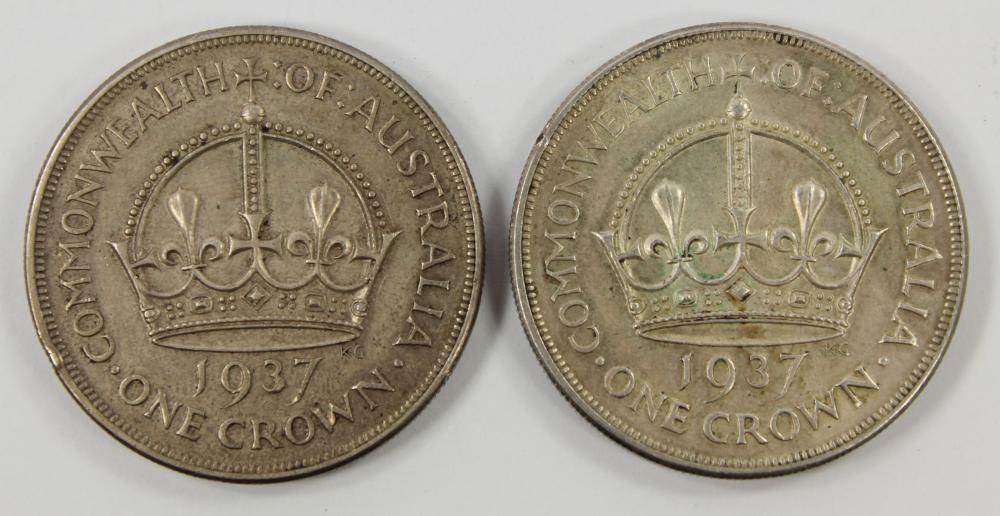 Australia 1937 Crowns, abou... image