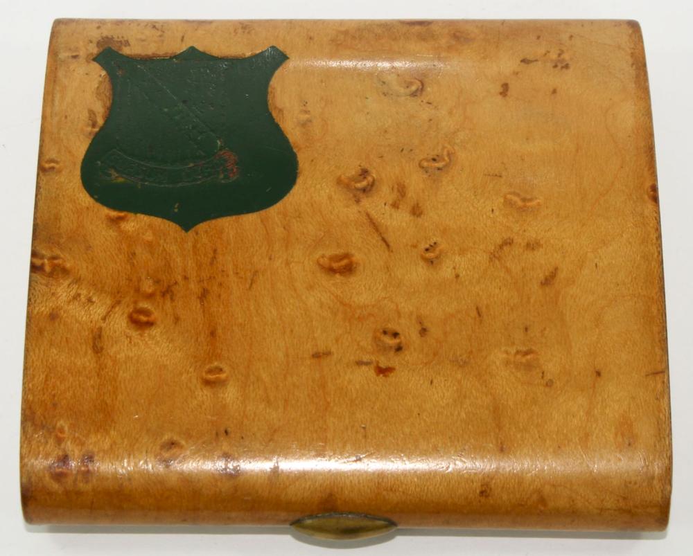 Vintage Treen Cigarette Box... image