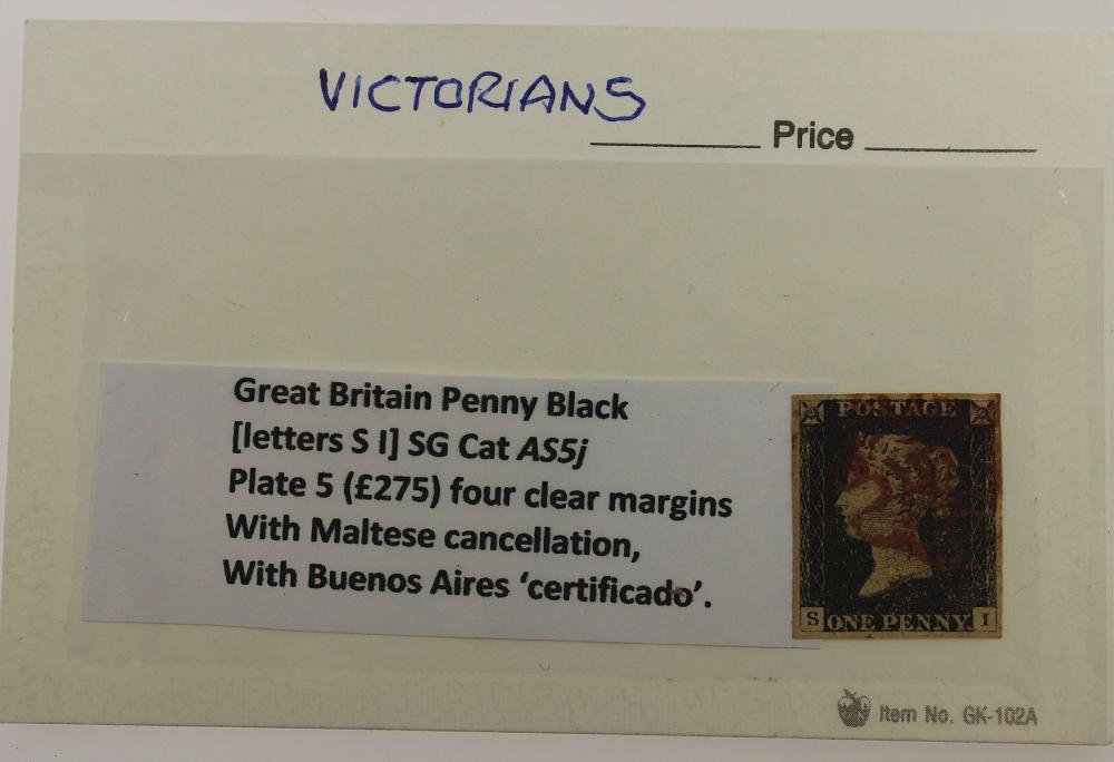 Great Britain Penny Black S... image