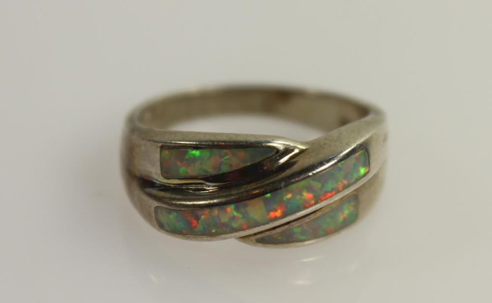 Opal Ring in Sterling (925)... image