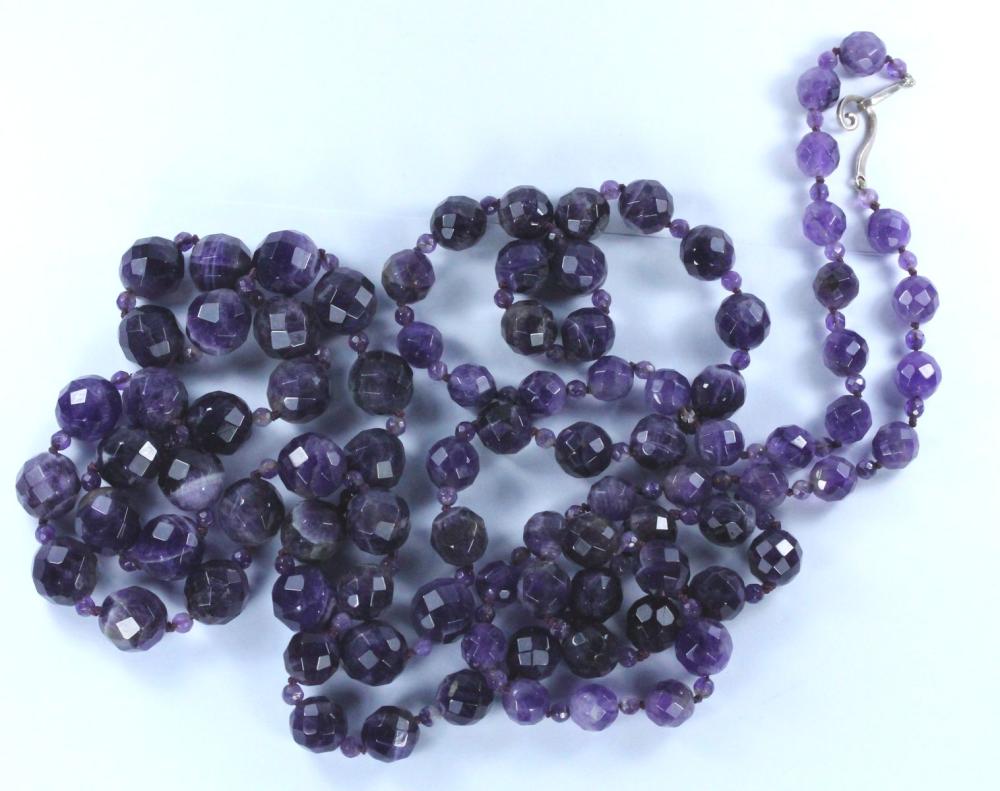 Long Faceted Amethyst Cryst... image