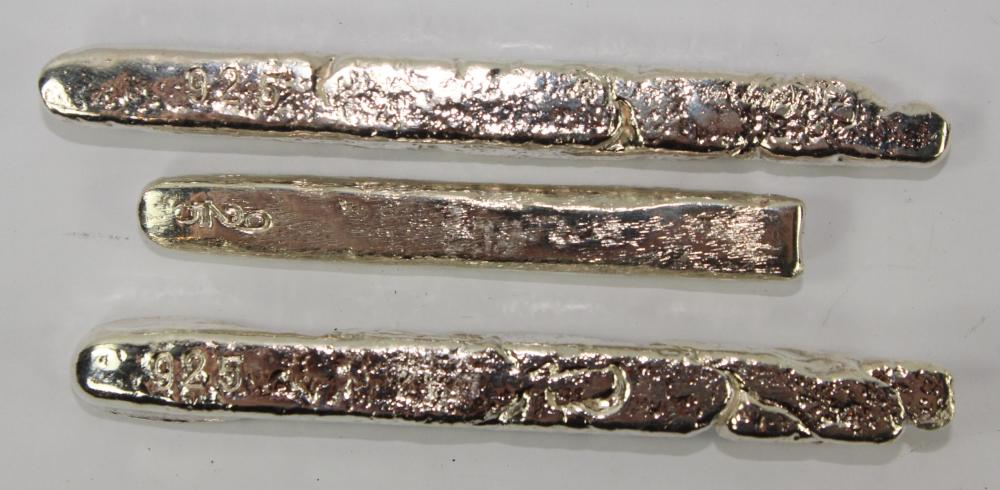 Irregular Silver (999) Bars... image