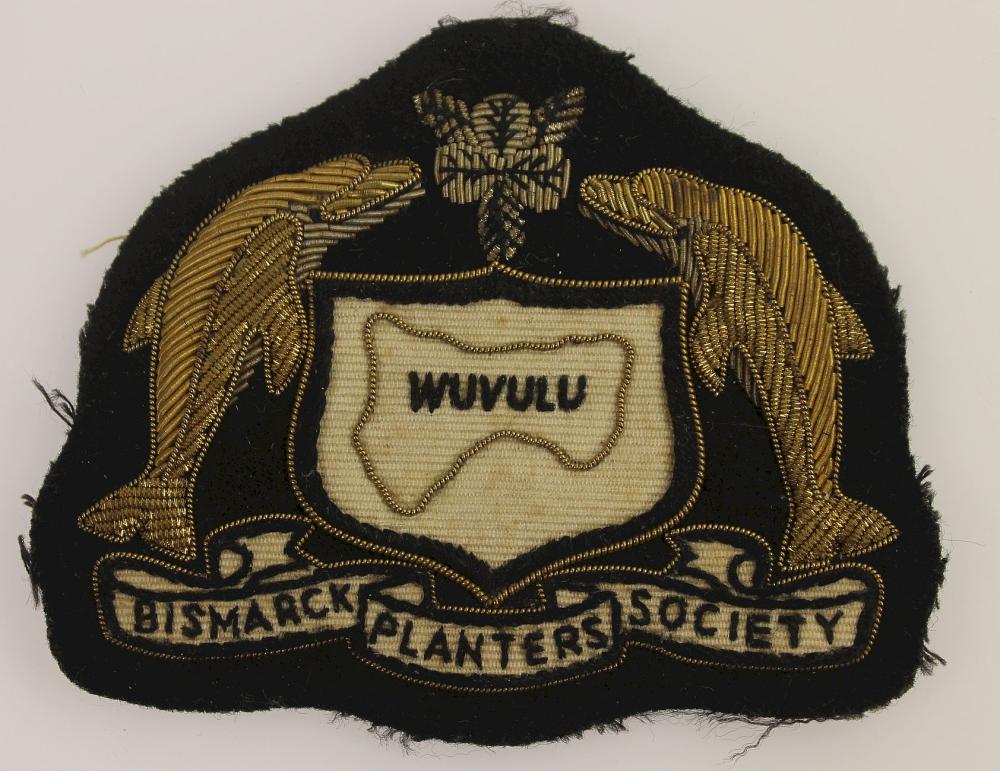 Vintage PNG Wuvulu (Island) Patch Cloth for the Bismarck Planters Society