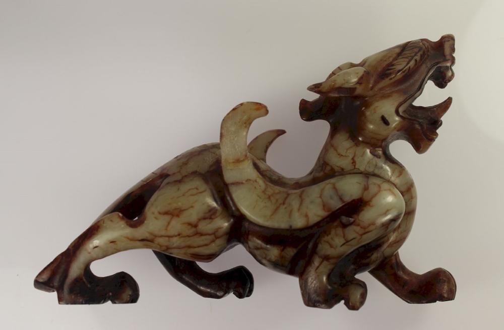 Chinese Foo Dog in carved S... image