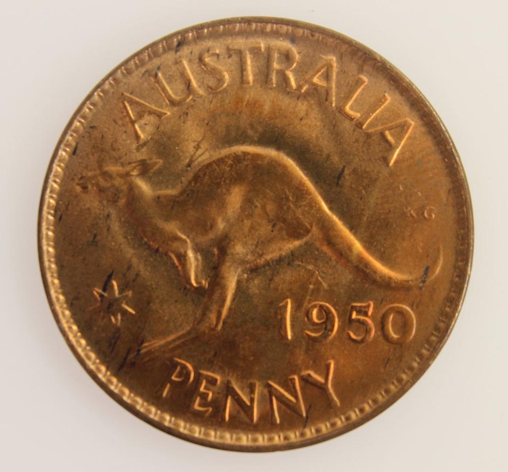 Australia 1950 (M) Penny, U... image