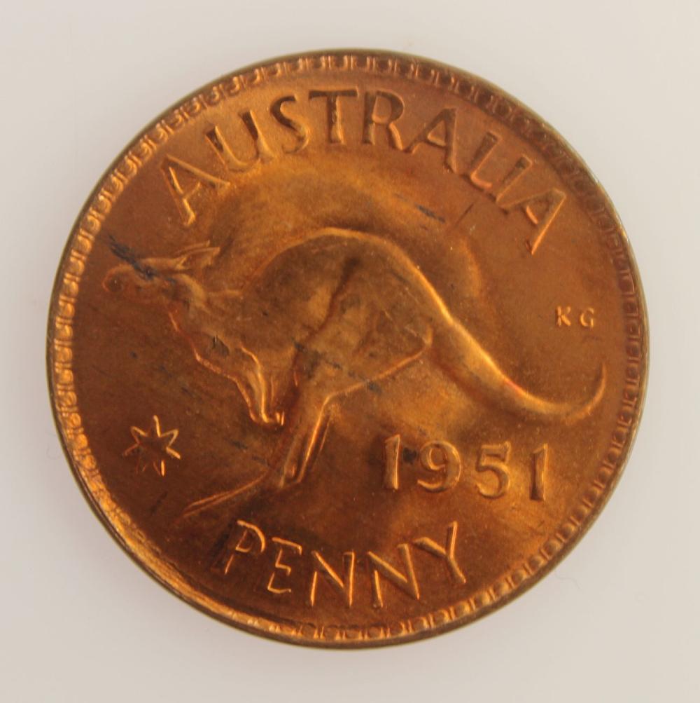 Australia 1951 (M) Penny, U... image