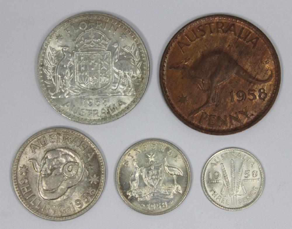 Australia 1958 Year Set - 1... image