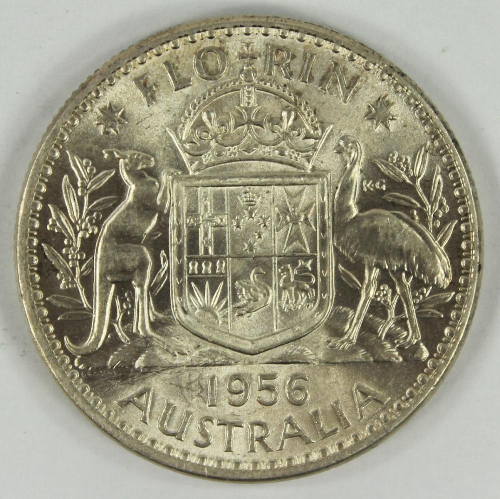 Australia 1956 Florin, Choi... image