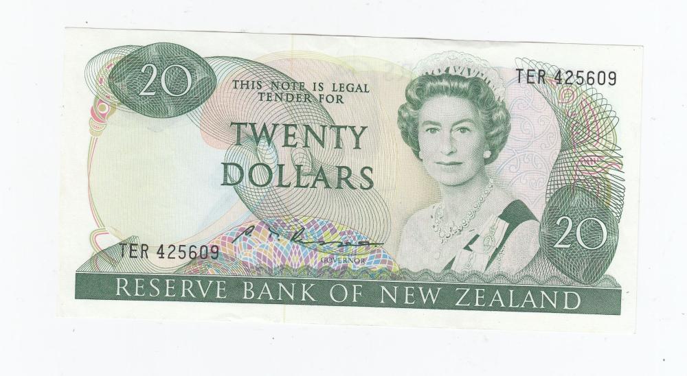 New Zealand 'Russell' $20 (... image