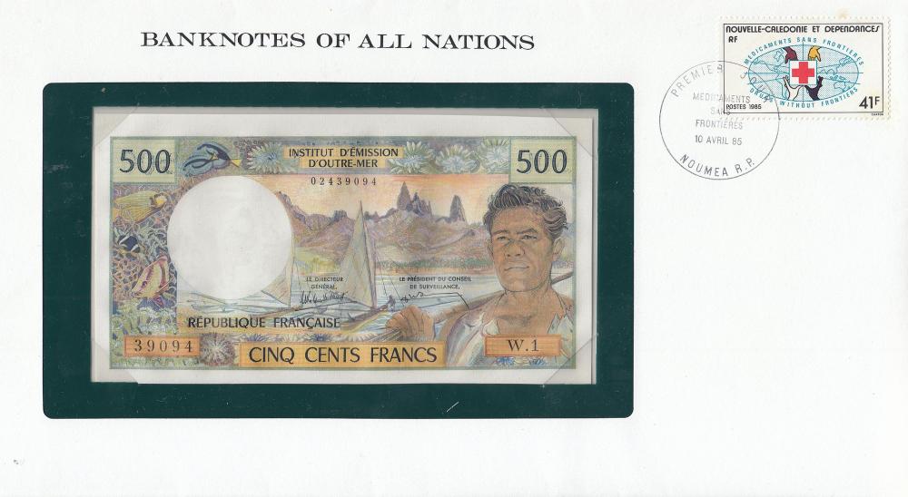 New Caledonia 500 Francs (1... image