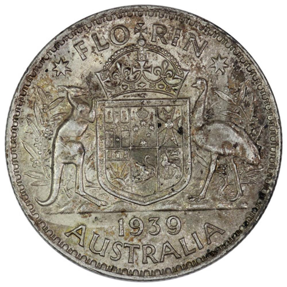 Australia 1939 Florin, abou... image