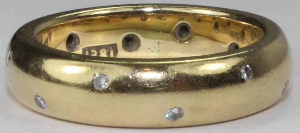 Band in 18ct Yellow Gold pa... image