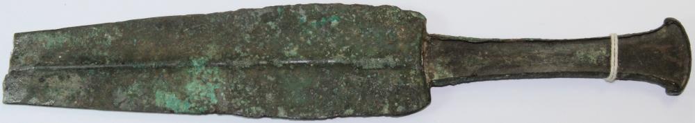 Etruscan Bronze Dagger with... image