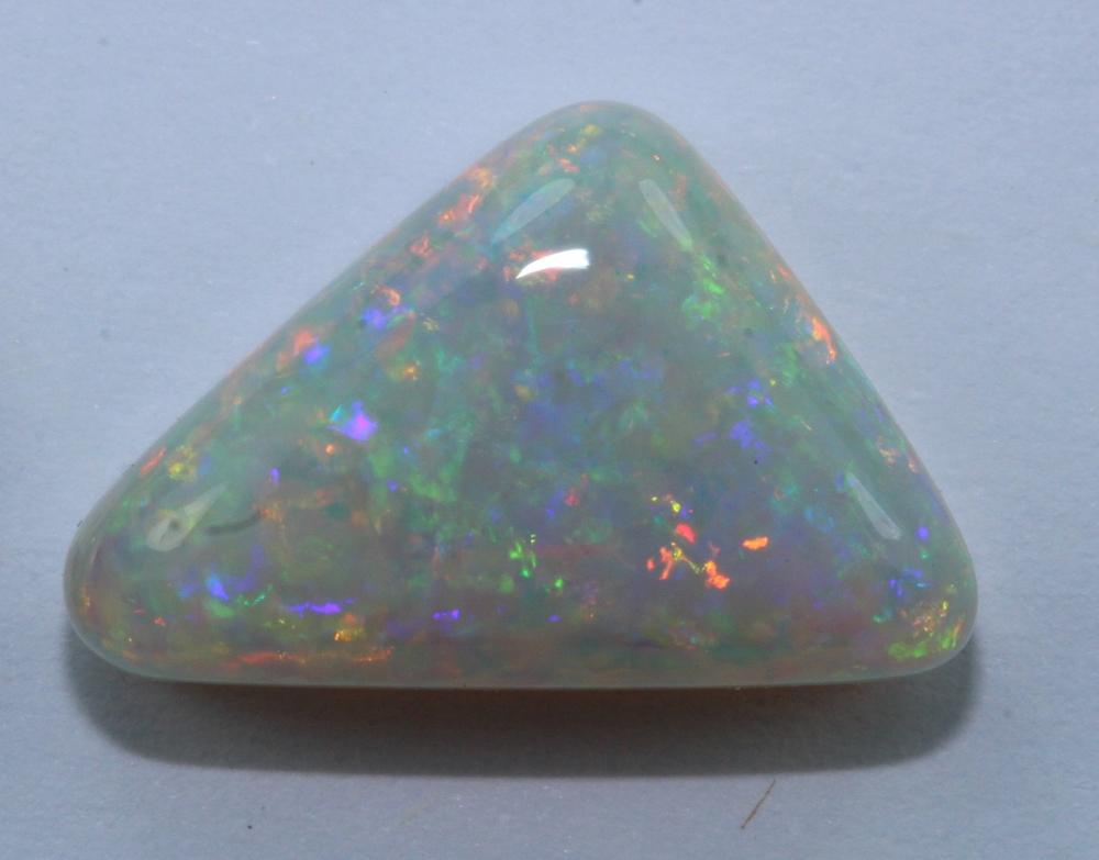 Triangular Semi-Black Opal image