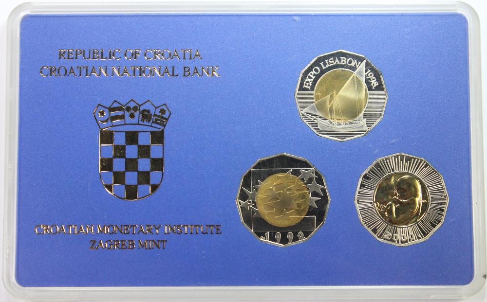 Croatia 1999 Proof 25 Kunas... image