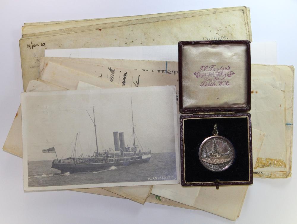 WWI Australia. Silver Medal... image