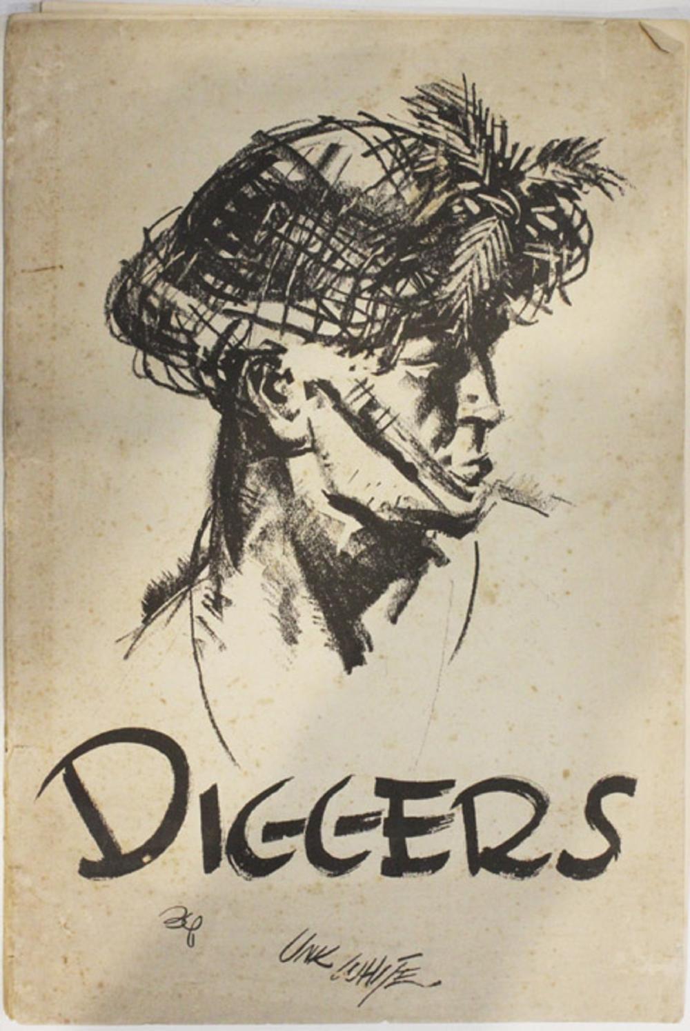 WWII. 'Diggers' by Unk White image