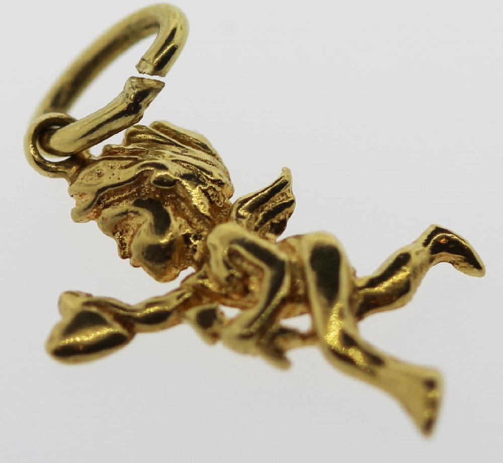 'Cupid' Charm in 16ct Yello... image