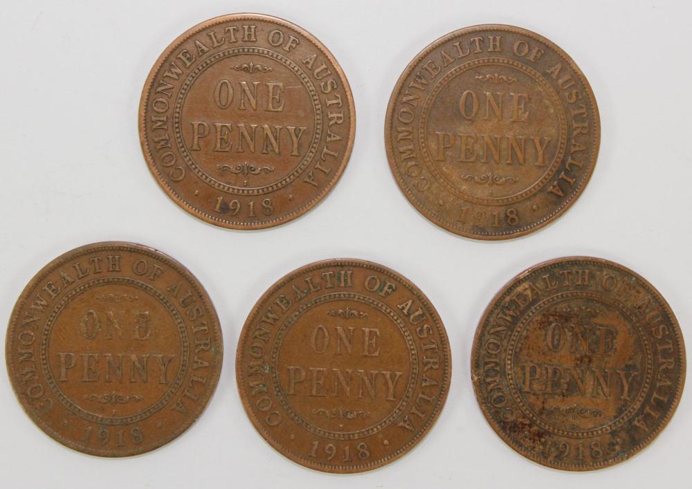 Australia 1918 I Pennies, V... image