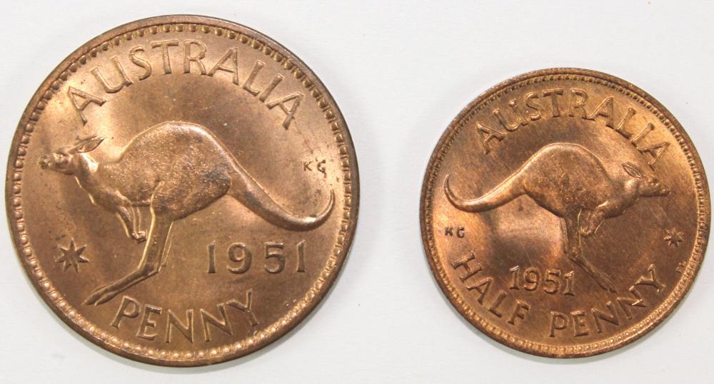 Australia 19521PL Halfpenny... image