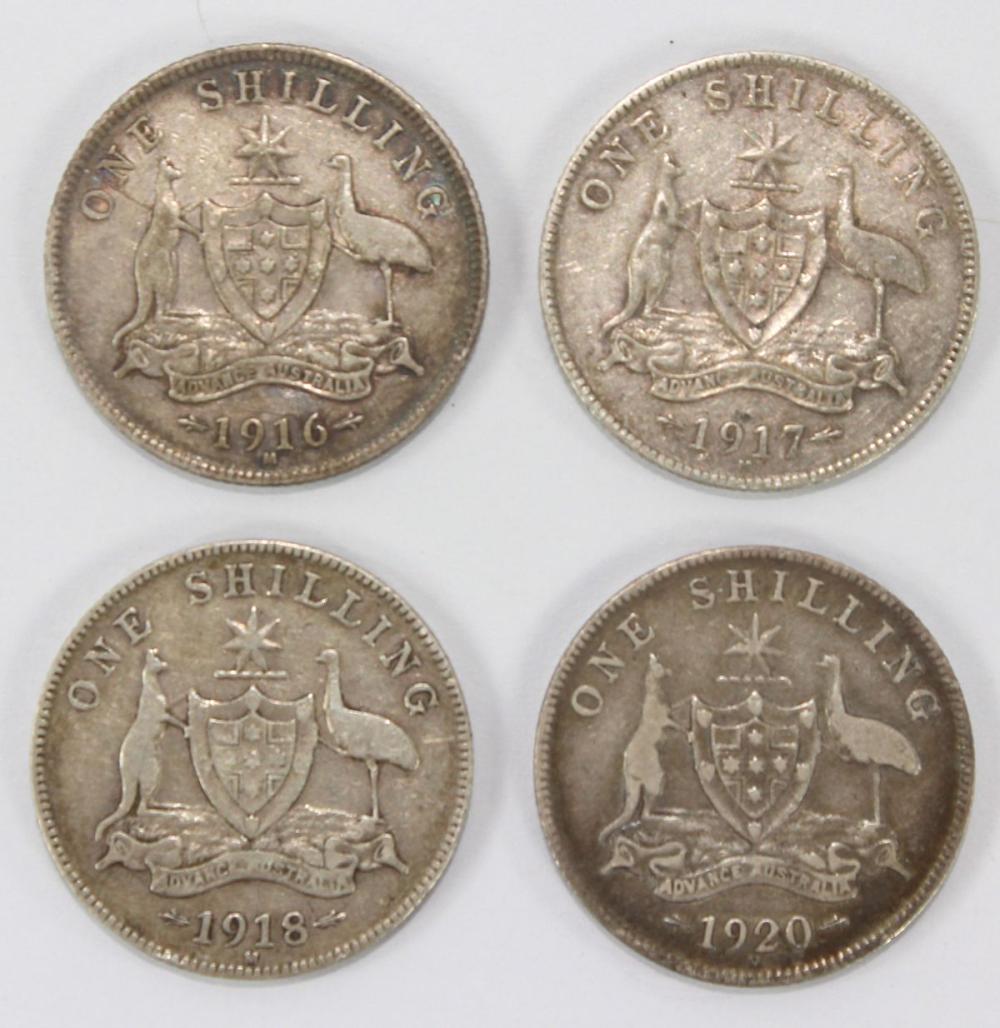 Australia 1916 M, 1917, 191... image