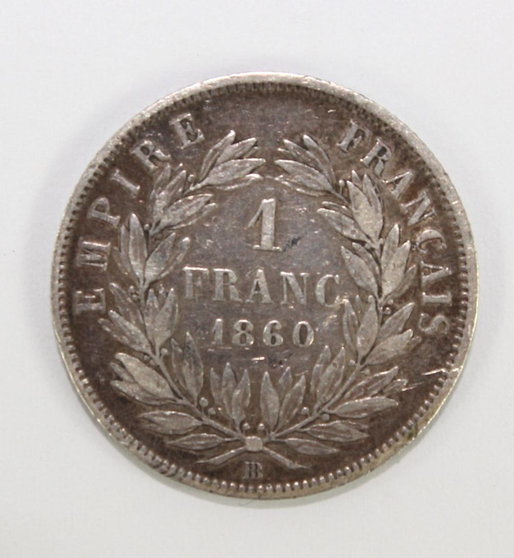 France 1860 BB Silver (900)... image