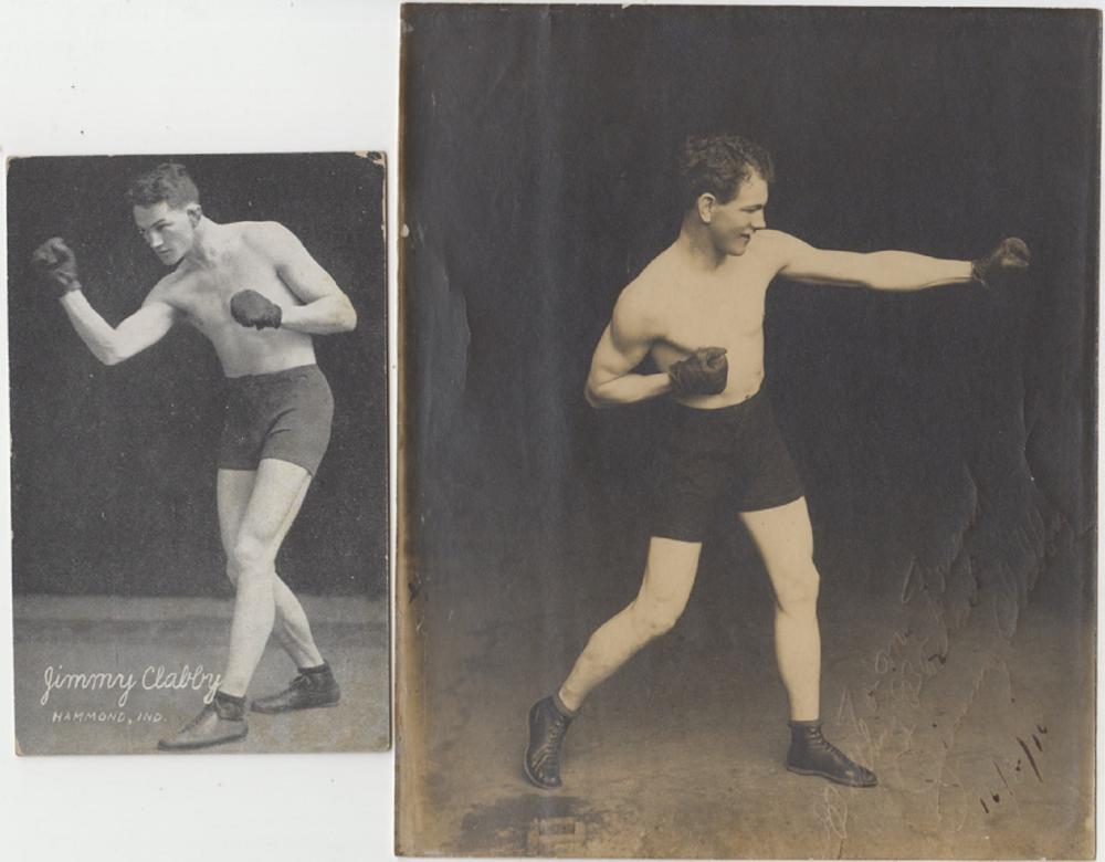 Boxing 'Jimmy Clabby' Signe... image