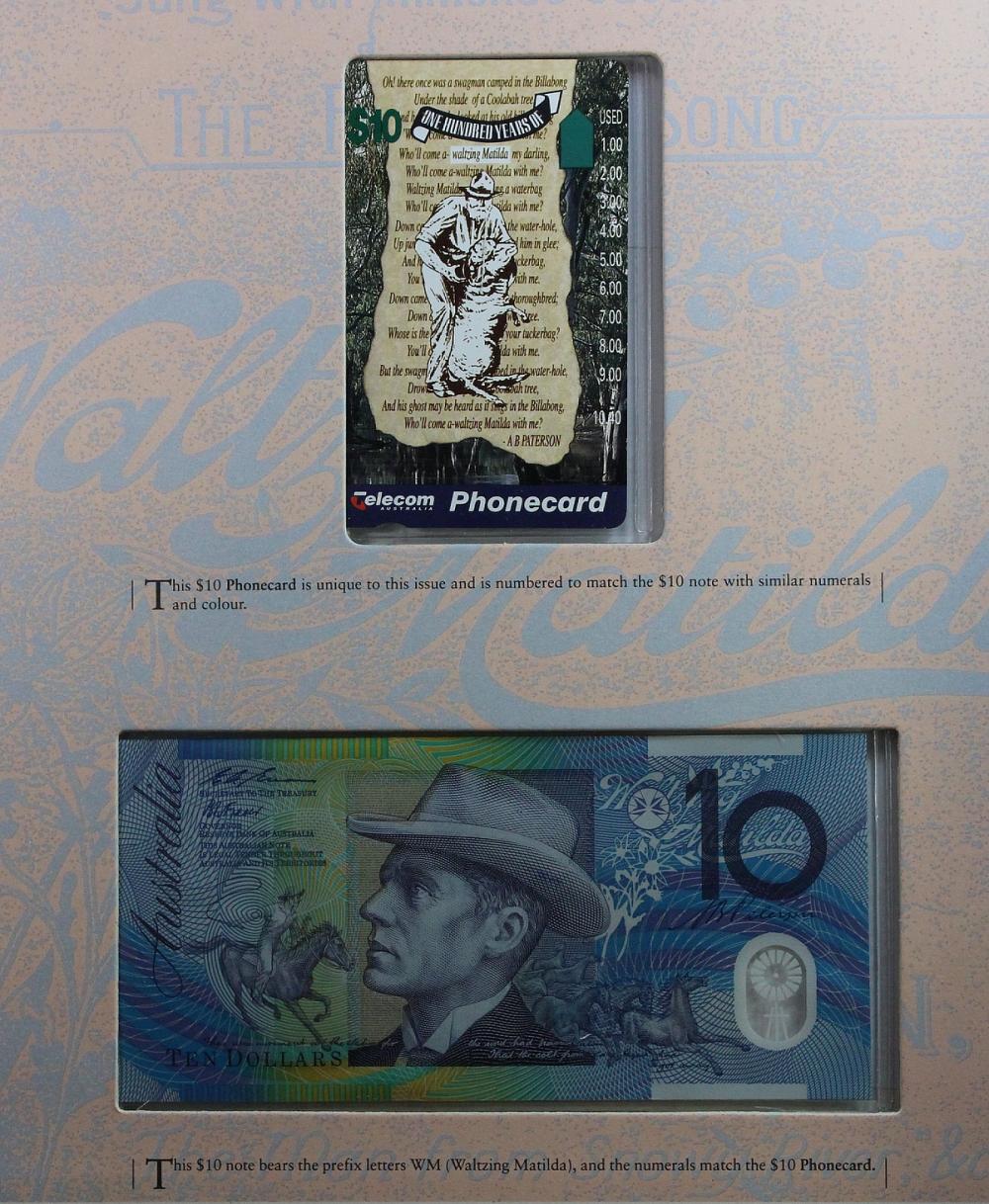 Australia. 1995 $10 Waltzin... image