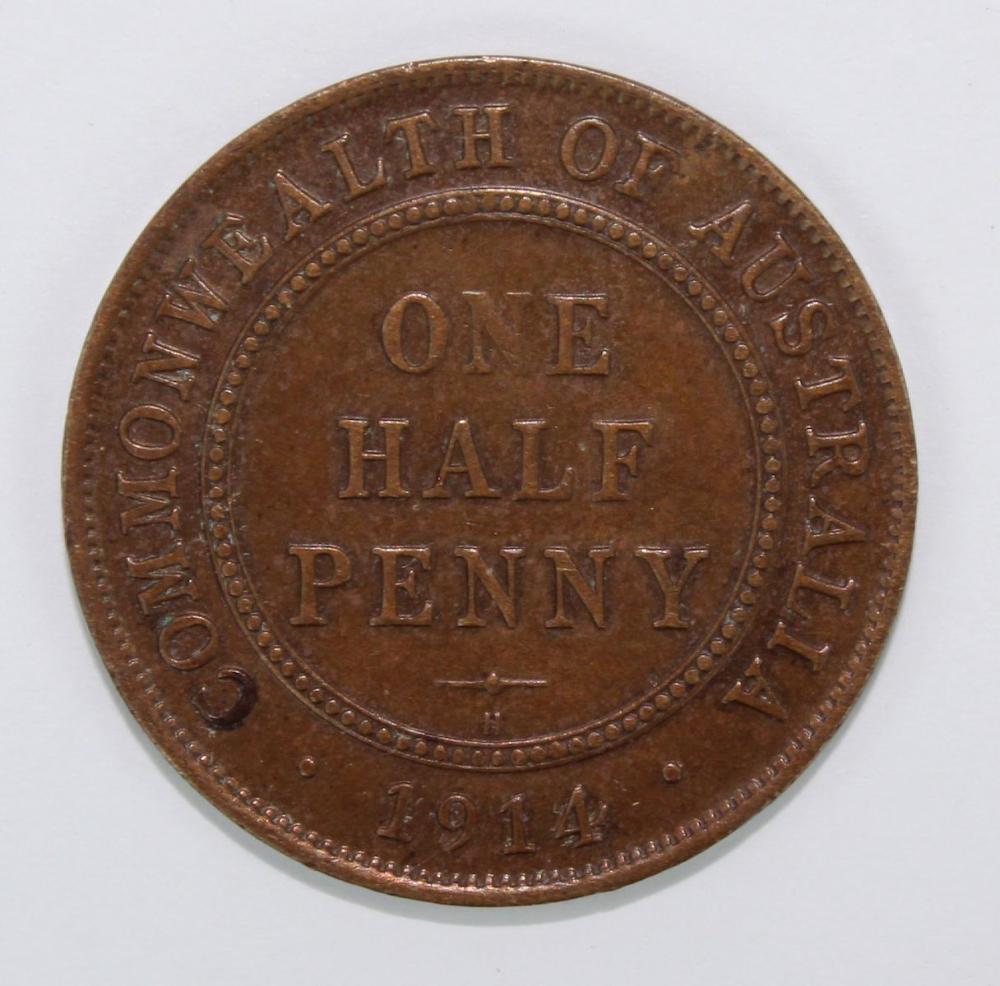 Australia 1914 H Halfpenny,... image