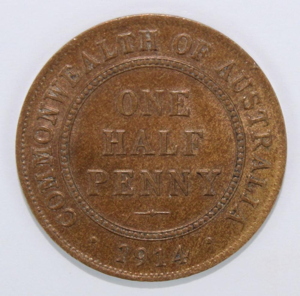 Australia 1914 Halfpenny, v... image