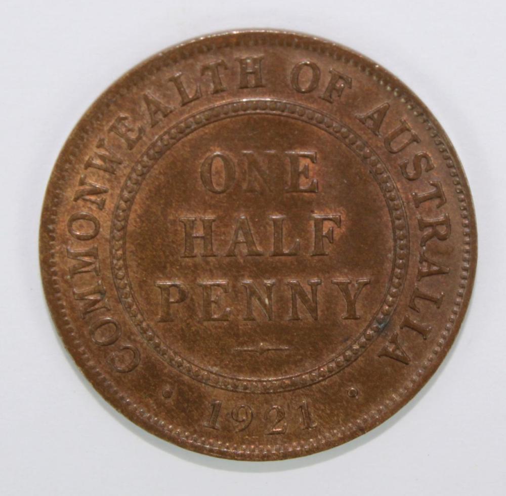 Australia 1921 Halfpenny, C... image