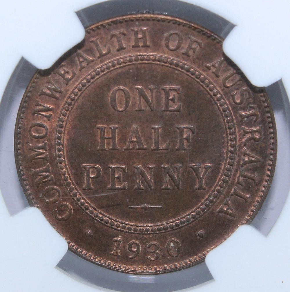 Australia 1930 Halfpenny, N... image