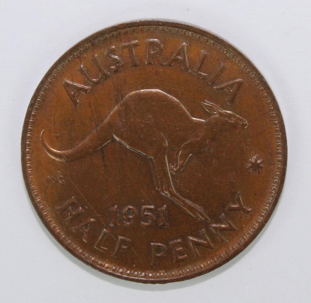 Australia 1951 (P) Halfpenn... image