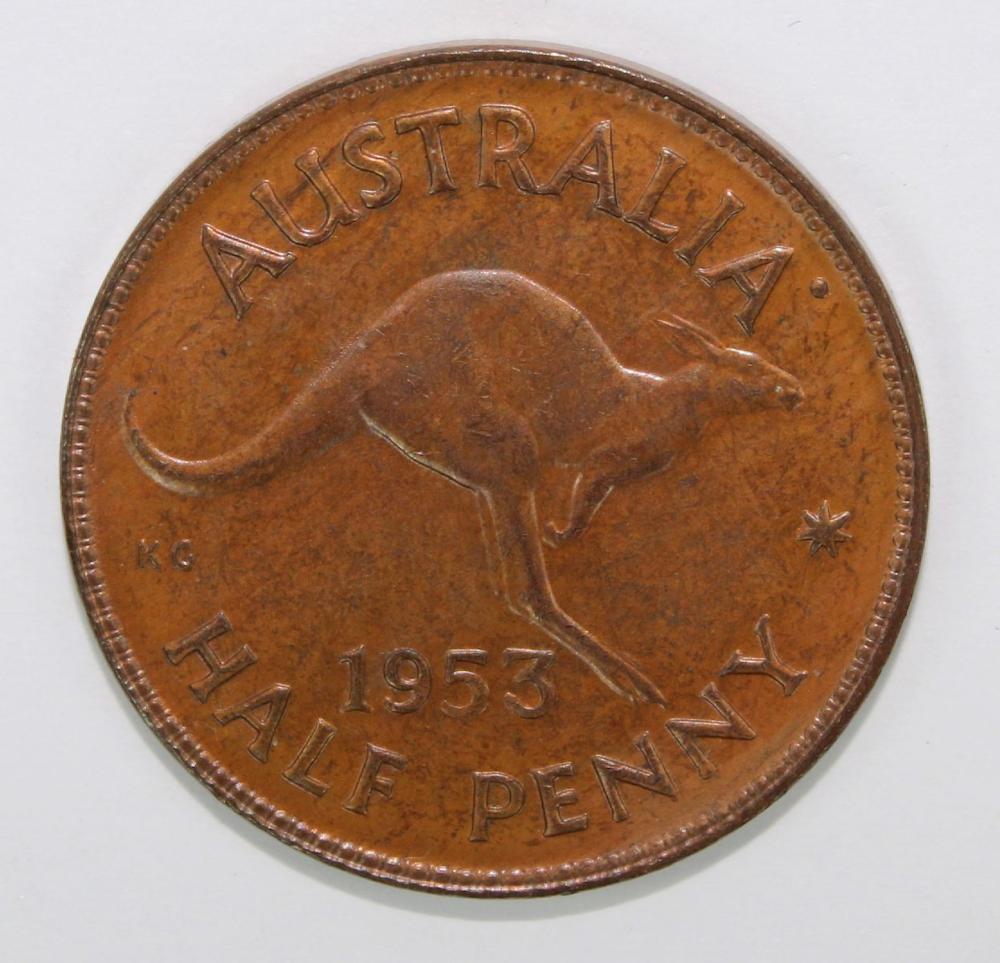 Australia 1953 A. Halfpenny... image