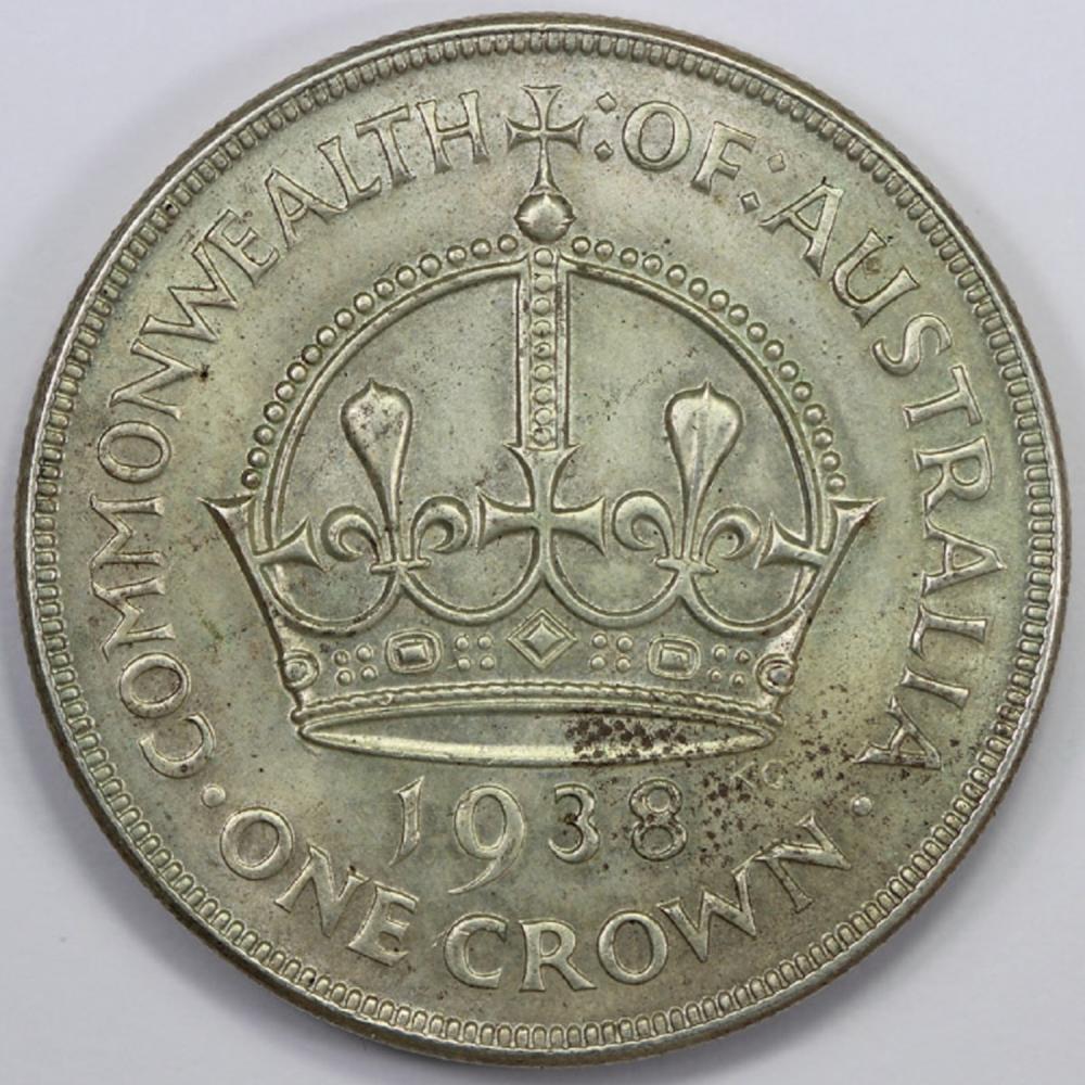 Australia 1938 Crown, Uncir... image