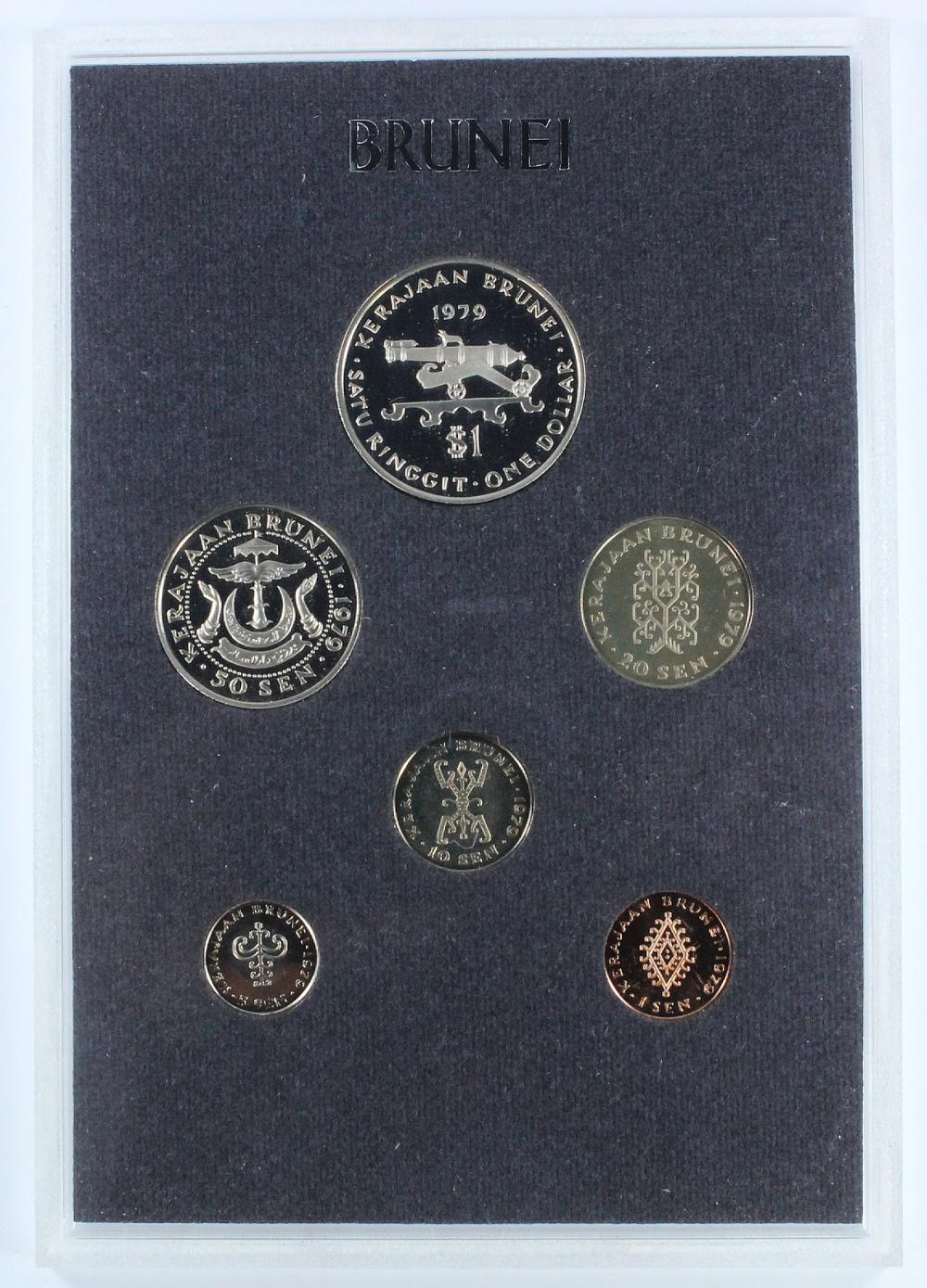 Brunei. 1979 Proof Set, FDC... image