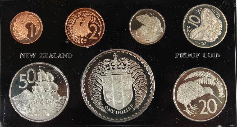 New Zealand. 1975 Proof Set... image