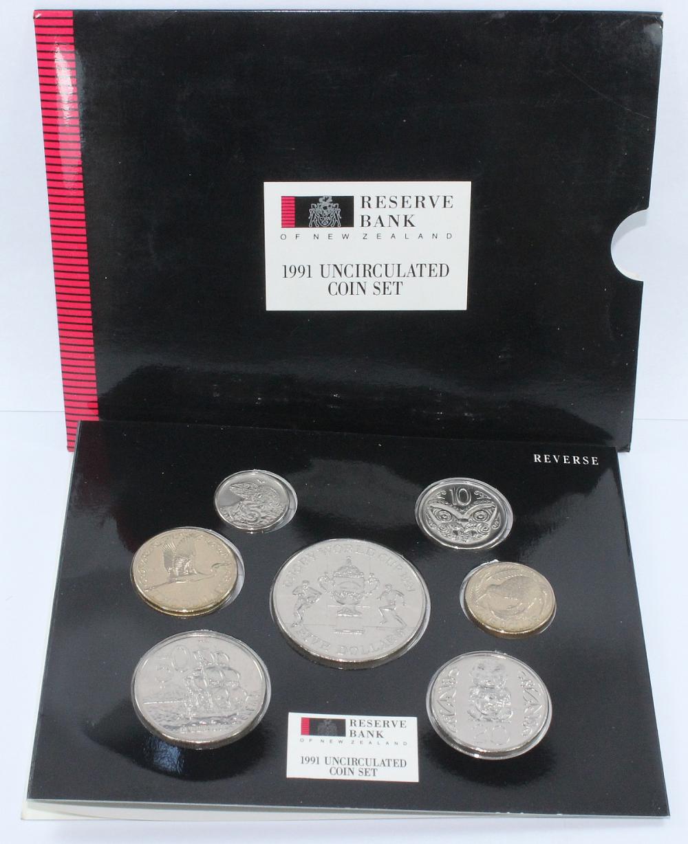 New Zealand. 1991 Mint Set,... image