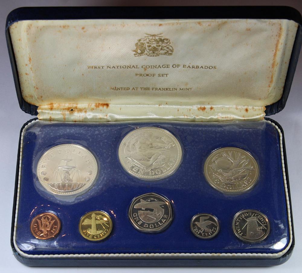 Barbados. 1973 Proof Set, F... image