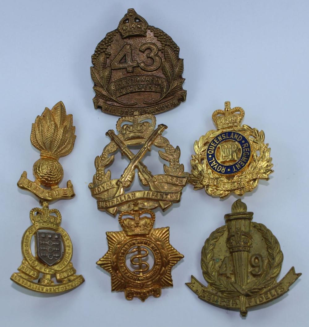 Australian Army Hat Badges ... image