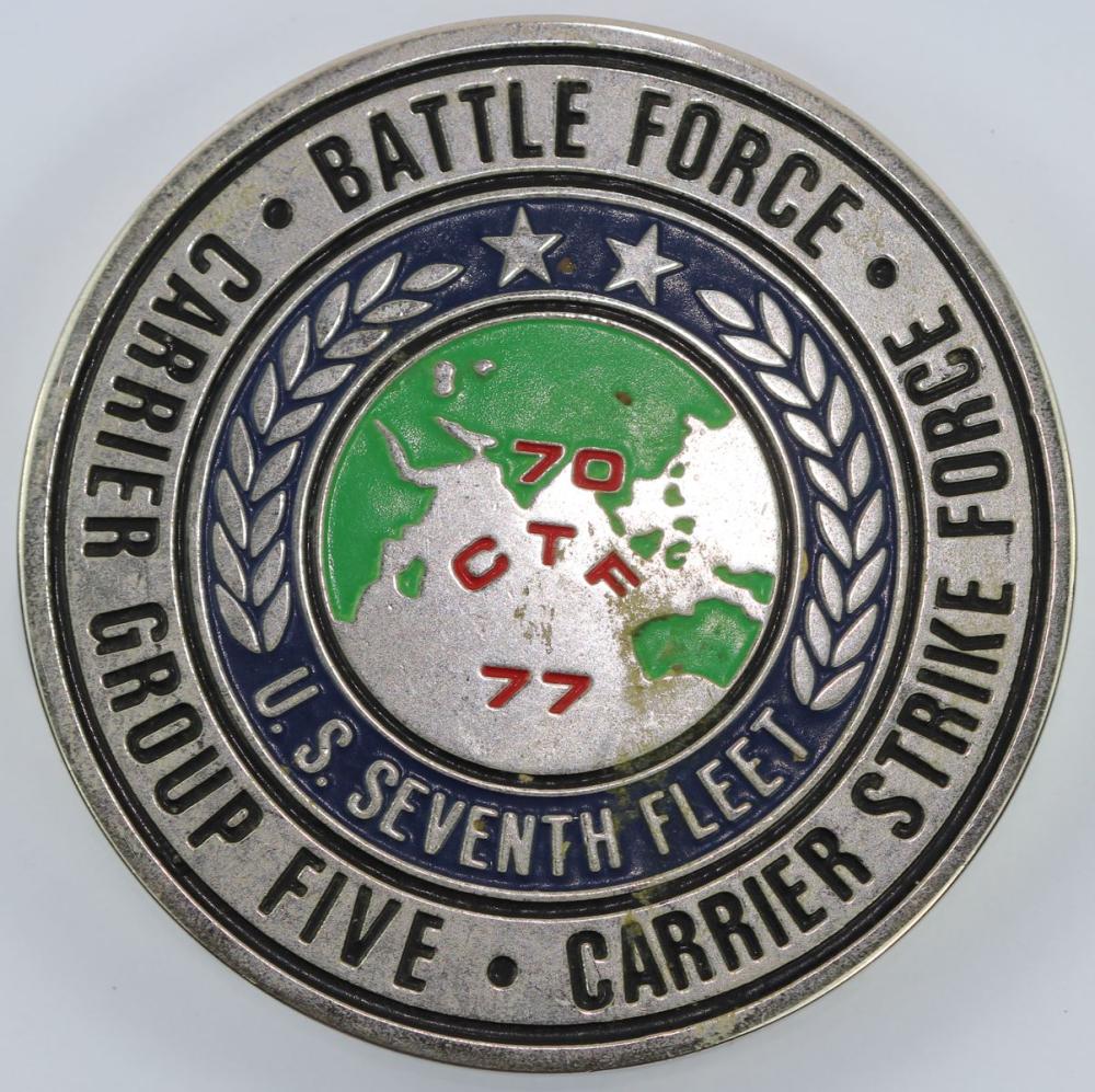 U.S Seventh Fleet Paperweight image